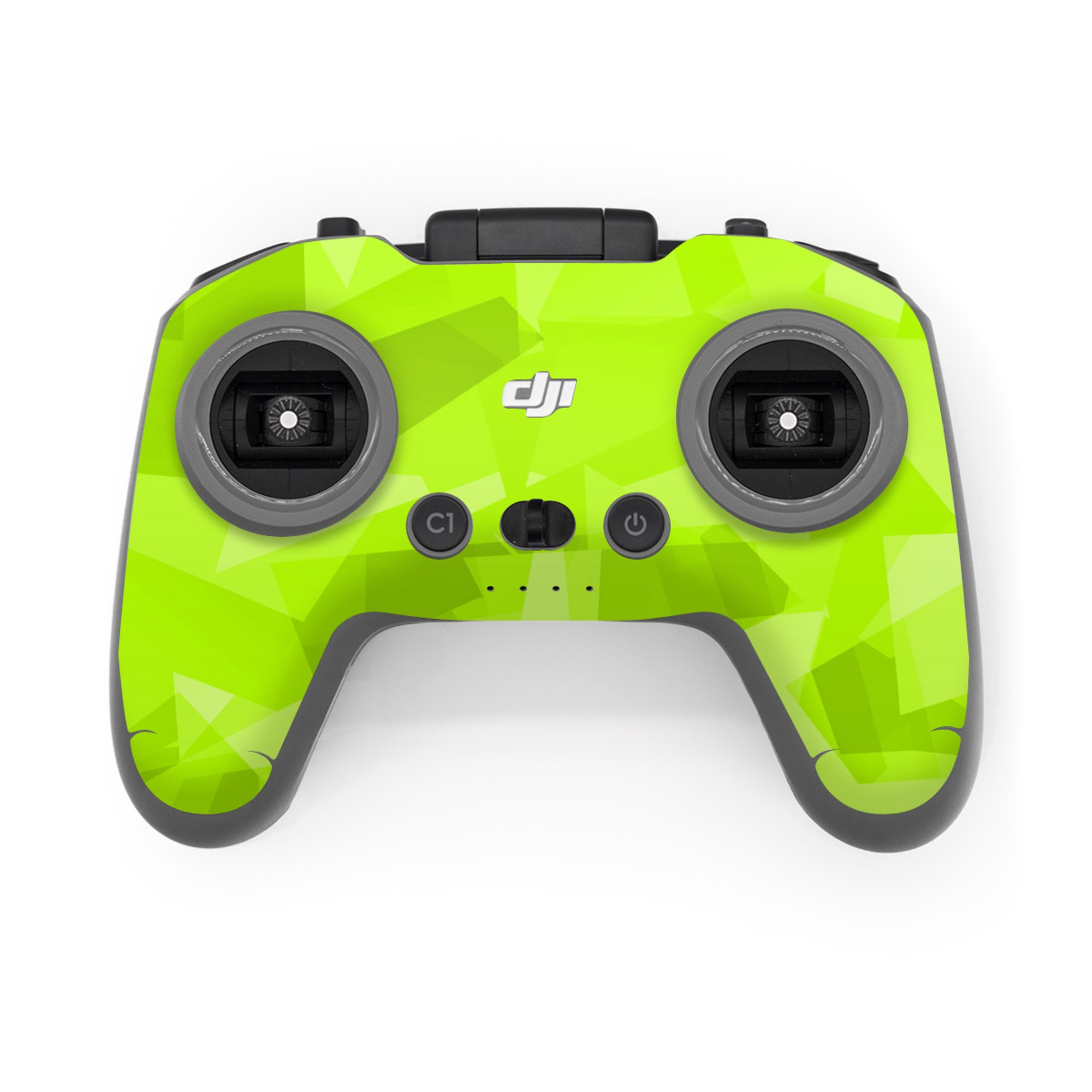DJI FPV Remote Controller 3 Skin design, with green colors