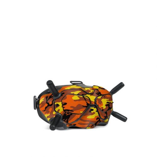 Orange Camo DJI FPV Goggles V2 Skin