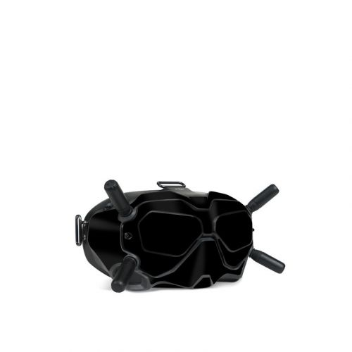 Solid State Black DJI FPV Goggles V2 Skin