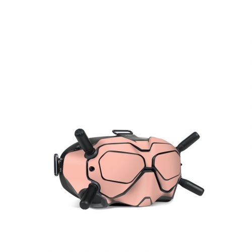 Solid State Peach DJI FPV Goggles V2 Skin
