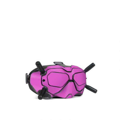 Solid State Vibrant Pink DJI FPV Goggles V2 Skin