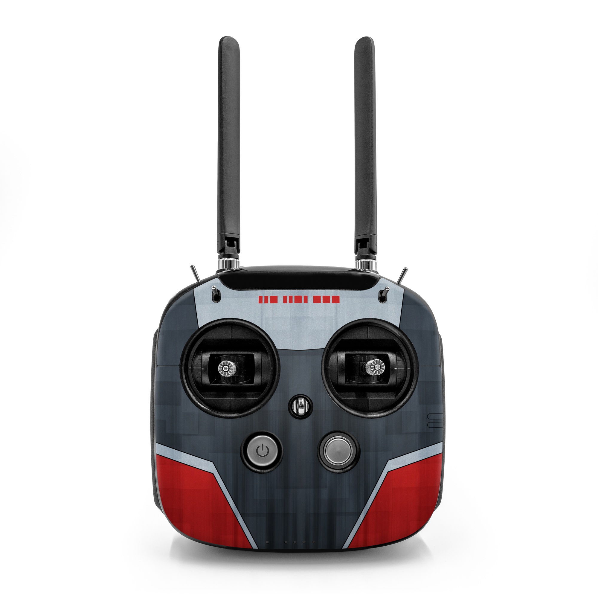 DJI FPV Remote Controller Mode 2 Skin design, with black, red, gray colors