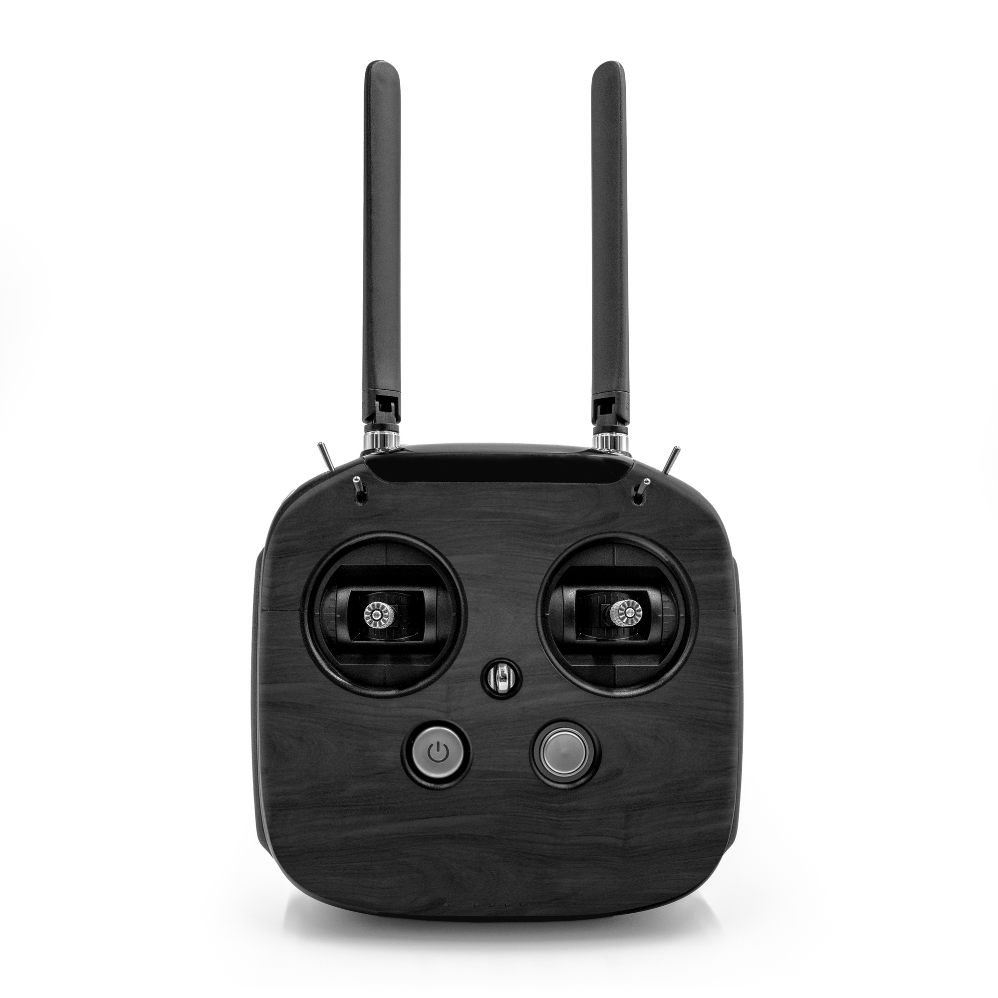 DJI FPV Remote Controller Mode 2 Skin design of Black, Brown, Wood, Grey, Flooring, Floor, Laminate flooring, Wood flooring, with black colors