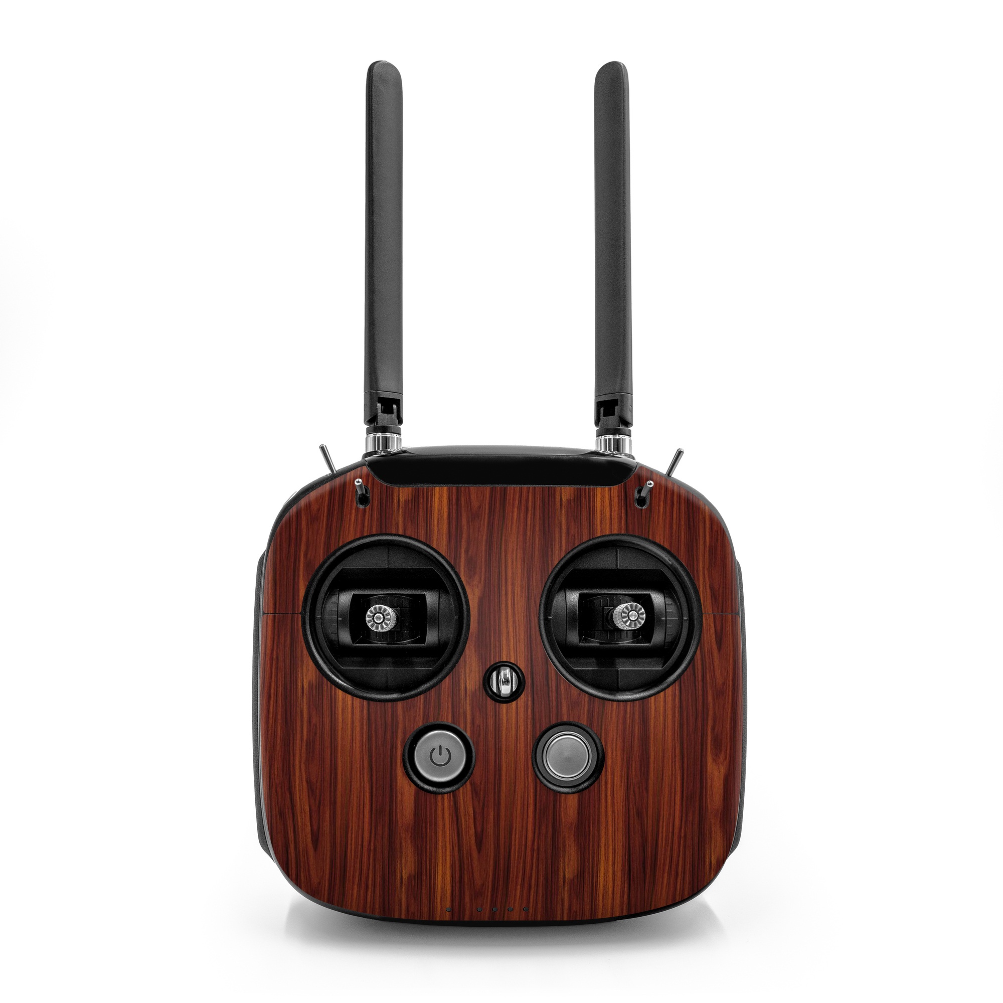 DJI FPV Remote Controller Mode 2 Skin design of Wood, Red, Brown, Hardwood, Wood flooring, Wood stain, Caramel color, Laminate flooring, Flooring, Varnish, with black, red colors