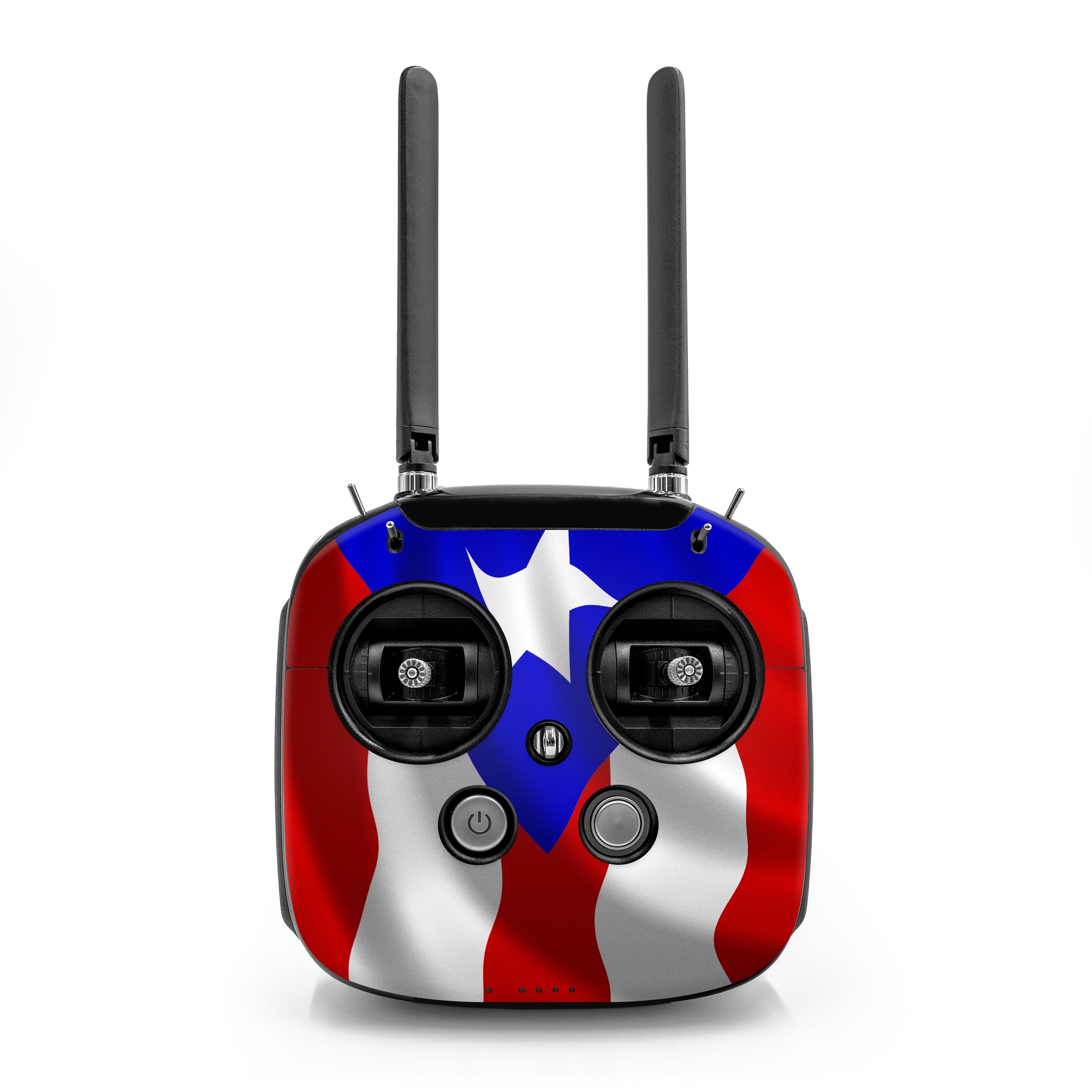 DJI FPV Remote Controller Mode 2 Skin design of Flag, Flag of the united states, Flag Day (USA), Veterans day, Independence day, with red, blue, white colors