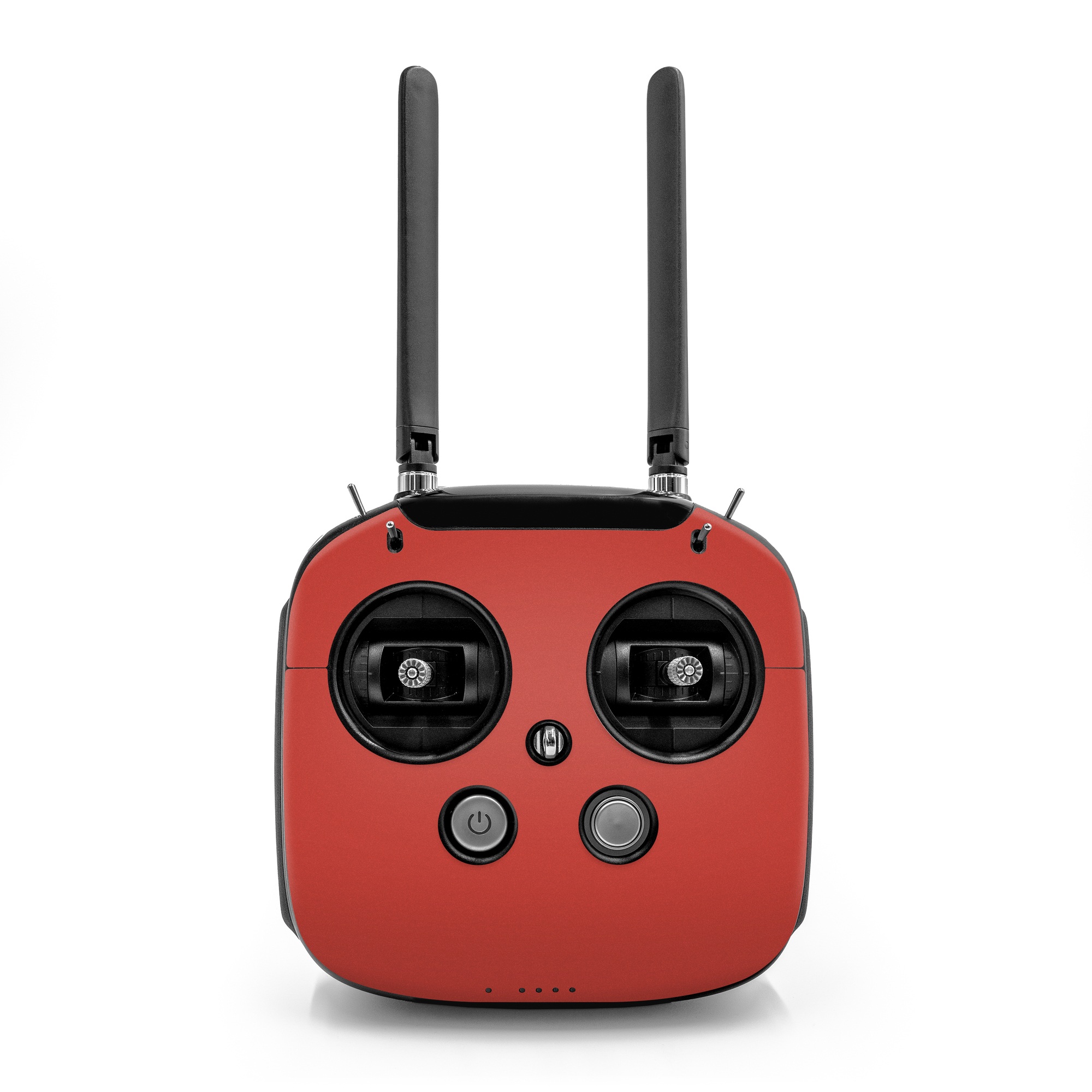 DJI FPV Remote Controller Mode 2 Skin design of Brown, Red, Font, Magenta, Pattern, Peach, Carmine, Electric blue, Event, Tints and shades, with red, blue, purple colors
