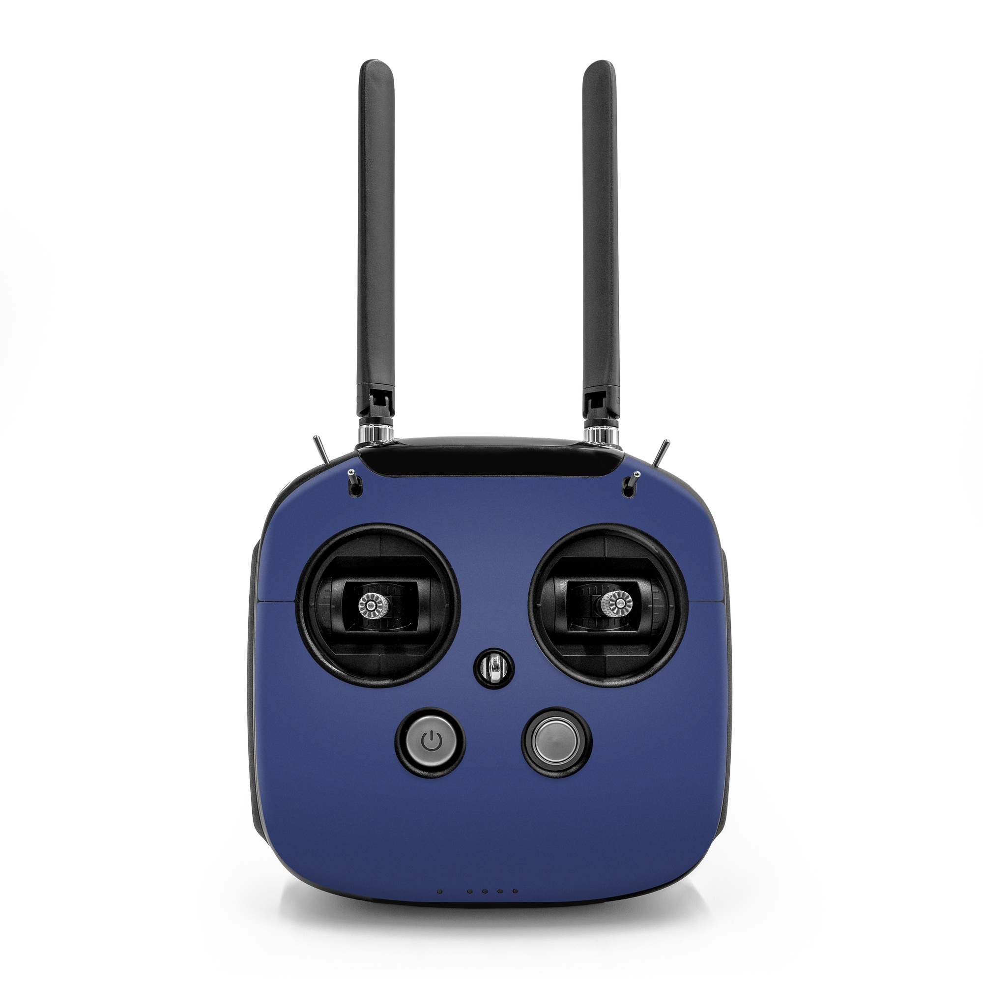 DJI FPV Remote Controller Mode 2 Skin design of Blue, Azure, Violet, Electric blue, Pattern, Font, Magenta, Cumulus, Circle, Rectangle, with blue colors