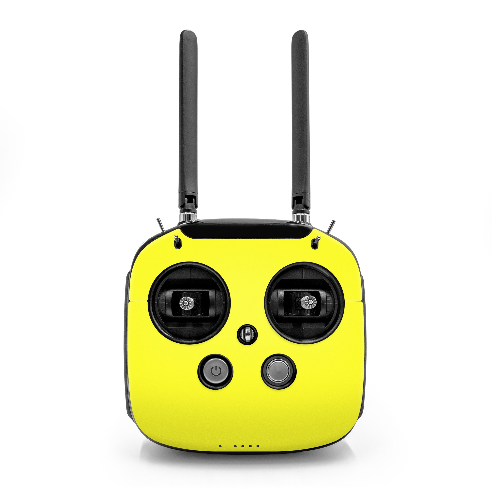 DJI FPV Remote Controller Mode 2 Skin design of Yellow, Font, Electric blue, Peach, Pattern, Magenta, with yellow colors