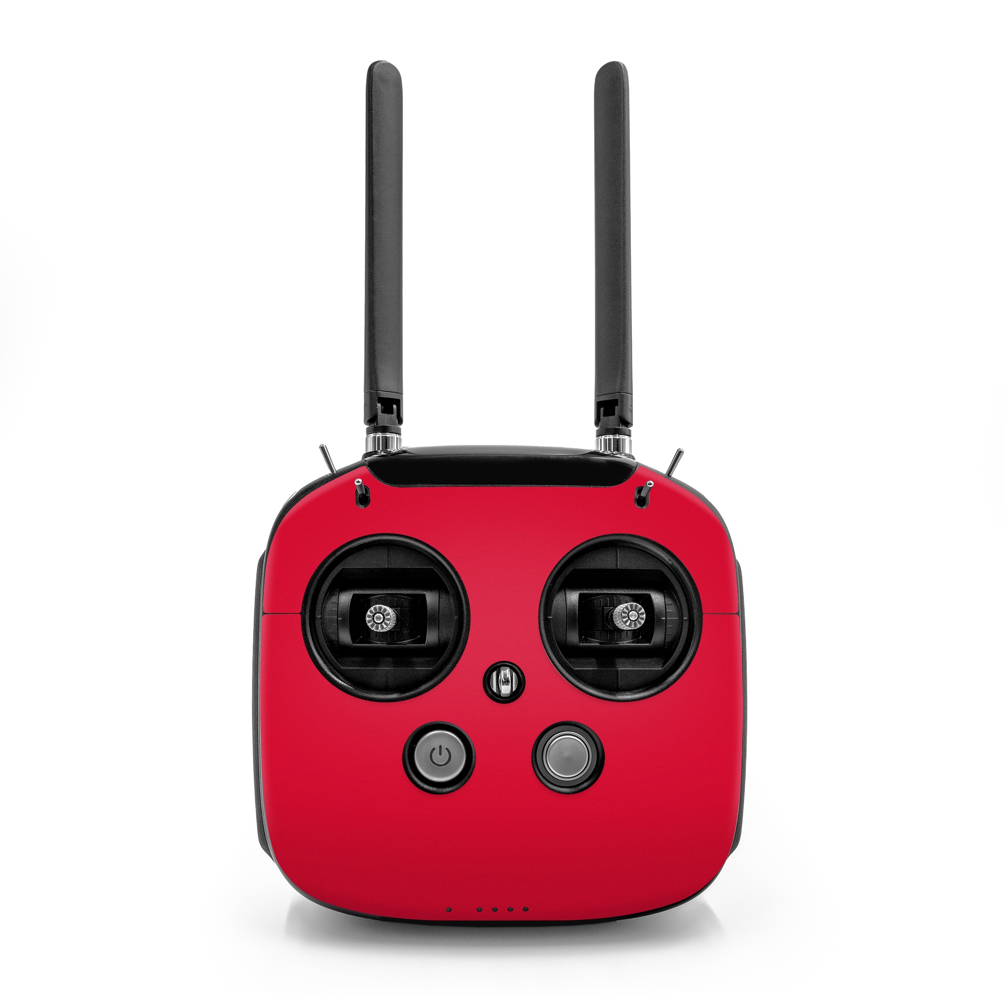 DJI FPV Remote Controller Mode 2 Skin design of Red, Pink, Maroon, Purple, Orange, Violet, Magenta, Material property, Font, Peach, with red colors