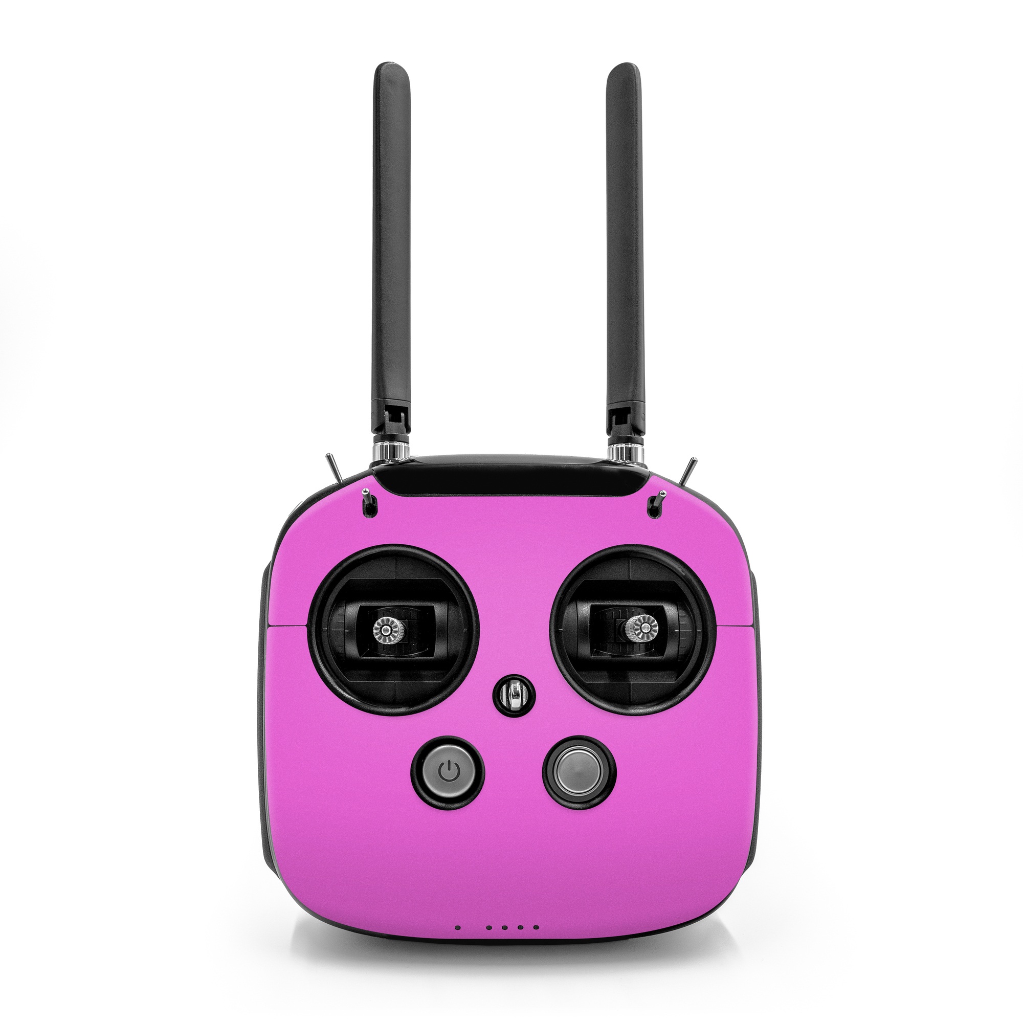 DJI FPV Remote Controller Mode 2 Skin design of Violet, Pink, Purple, Red, Lilac, Magenta, Blue, Lavender, Text, Sky, with pink colors