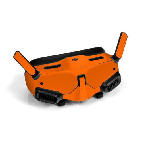 Solid State Orange DJI Goggles 2 Skin | iStyles