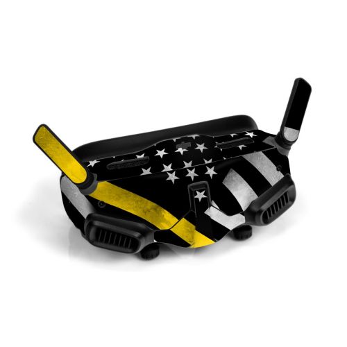 Thin Yellow Line Hero DJI Goggles 2 Skin