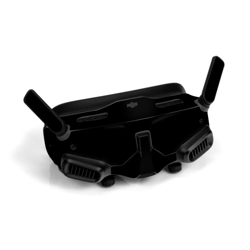 DJI Goggles 2 Skin design of Black, Darkness, White, Sky, Light, Red, Text, Brown, Font, Atmosphere, with black colors