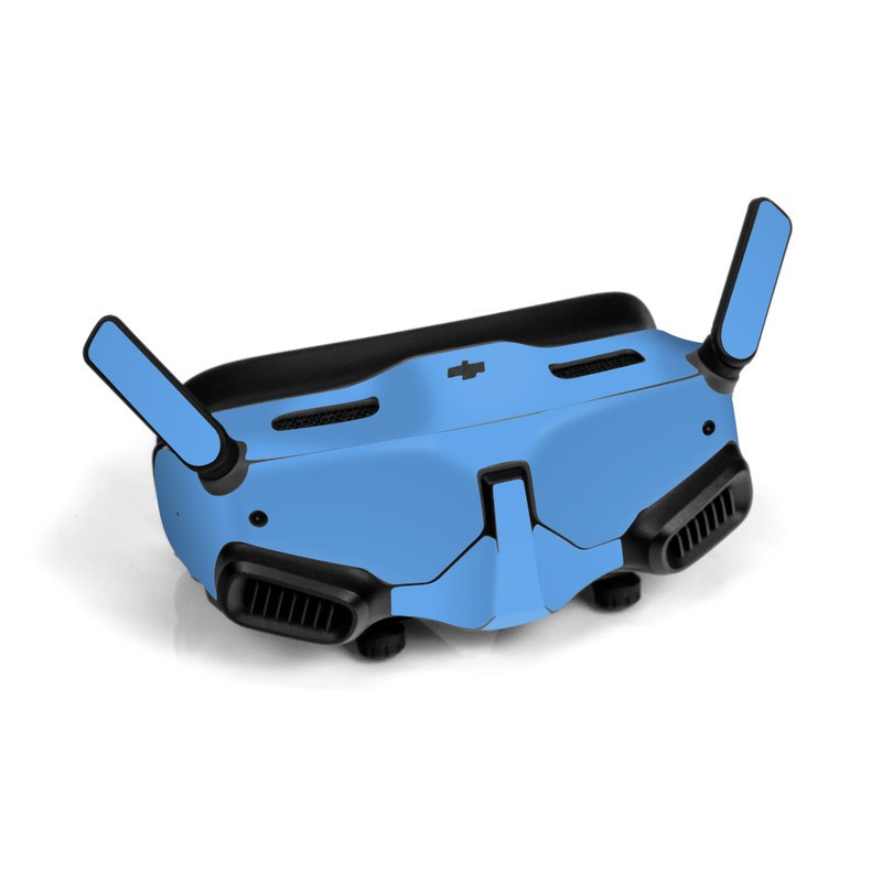 DJI Goggles 2 Skin design of Sky, Blue, Daytime, Aqua, Cobalt blue, Atmosphere, Azure, Turquoise, Electric blue, Calm, with blue colors