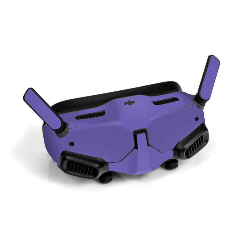 DJI Goggles 2 Skin design of Blue, Violet, Sky, Purple, Daytime, Black, Lilac, Cobalt blue, Pink, Azure, with purple colors