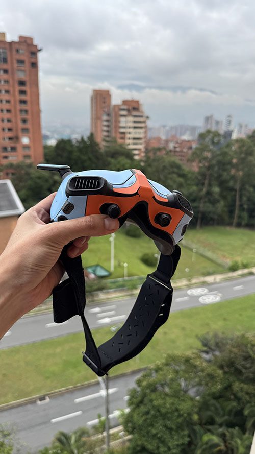 Retro Racer DJI Goggles 2 Skin