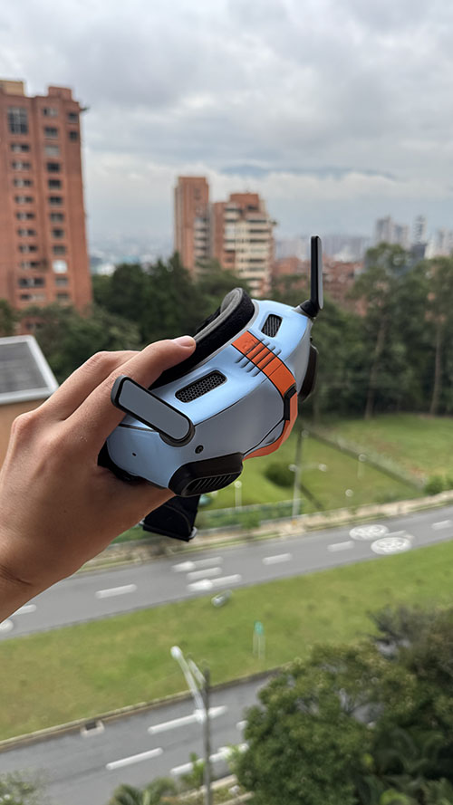 Retro Racer DJI Goggles 2 Skin