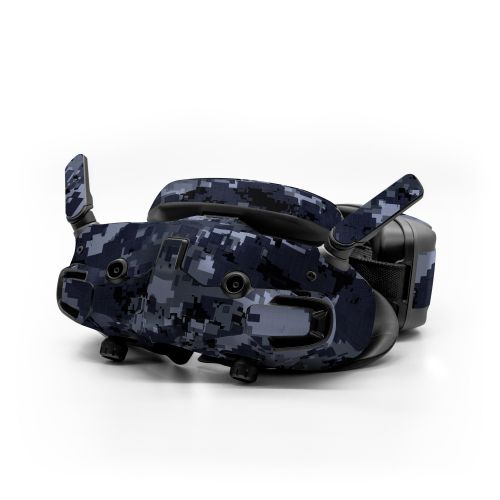 Digital Navy Camo DJI Goggles 3 Skin