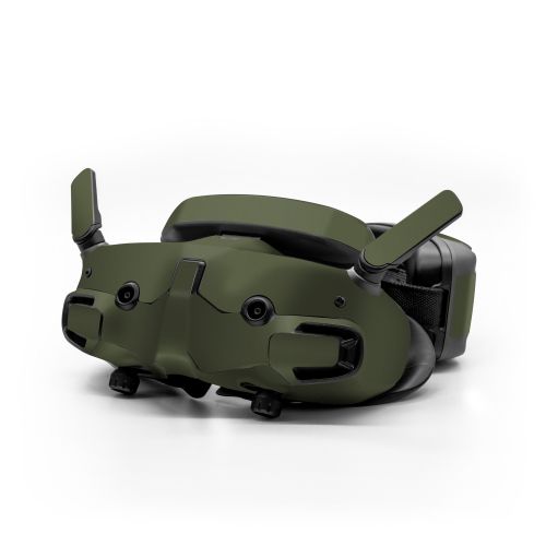 Solid State Olive Drab DJI Goggles 3 Skin