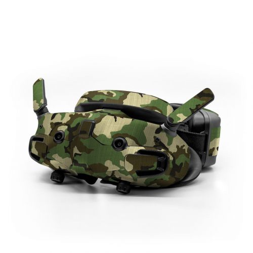 Woodland Camo DJI Goggles 3 Skin