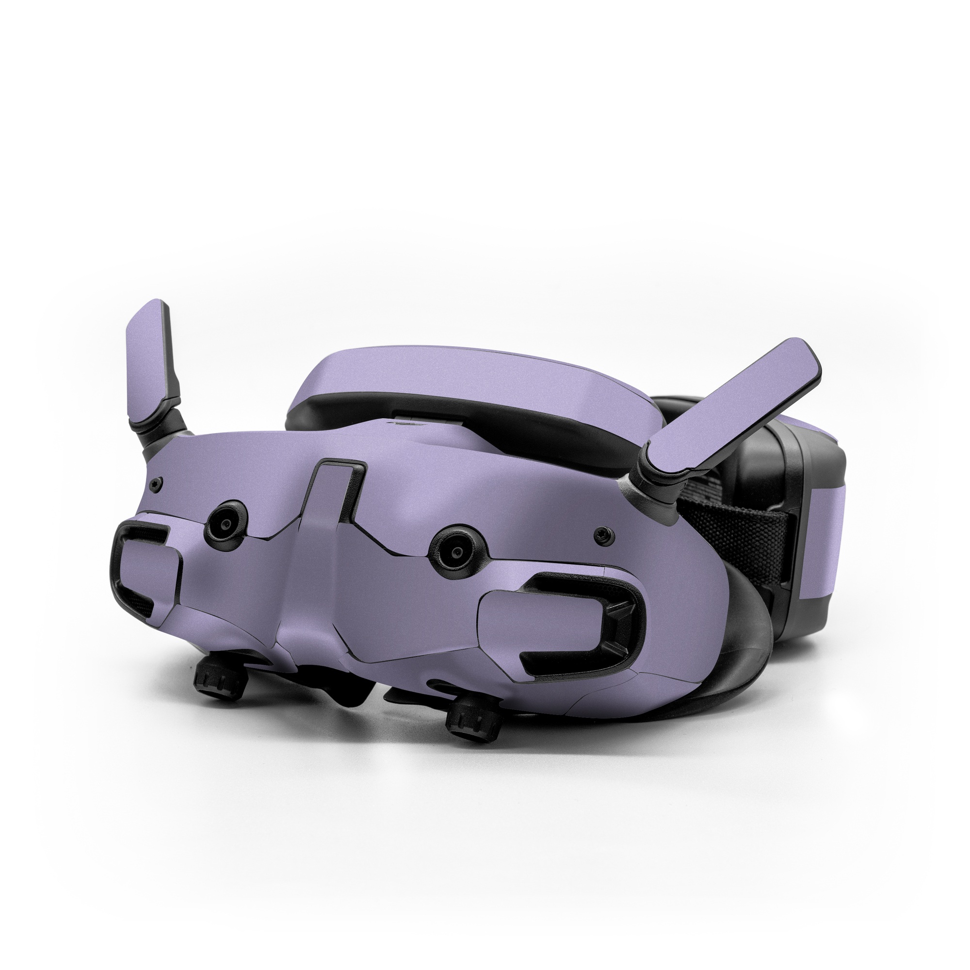 DJI Goggles 3 Skin design of Purple, Violet, Electric blue, Font, Pattern, Magenta, Sky, Event, Circle, Cumulus, with purple colors
