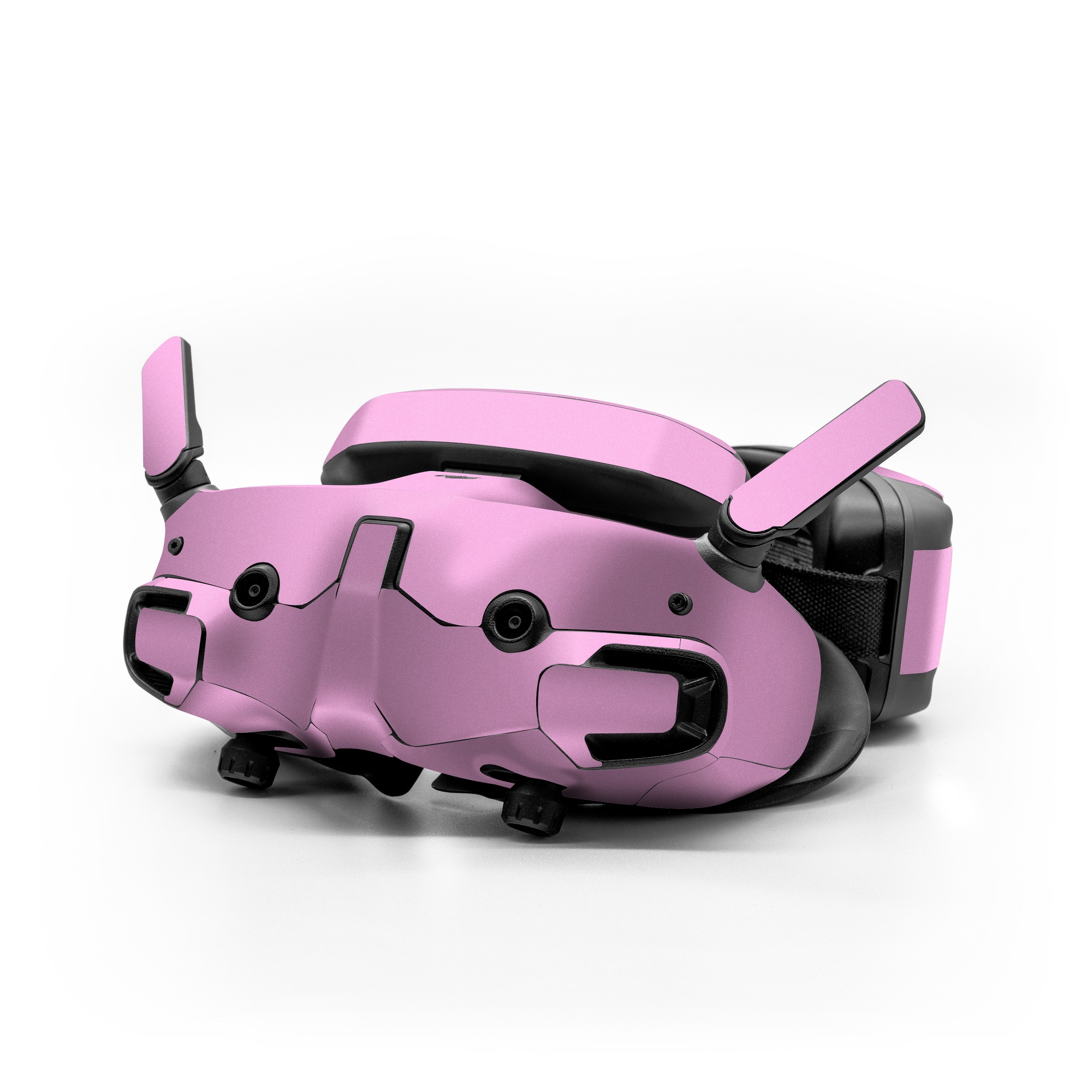 DJI Goggles 3 Skin design of Pink, Violet, Purple, Red, Magenta, Lilac, Sky, Material property, Peach, with pink colors