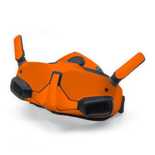 Solid State Pumpkin Orange DJI Goggles Integra Skin