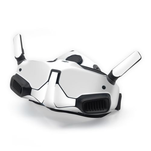 Solid State White DJI Goggles Integra Skin