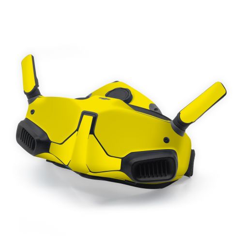 Solid State Yellow DJI Goggles Integra Skin