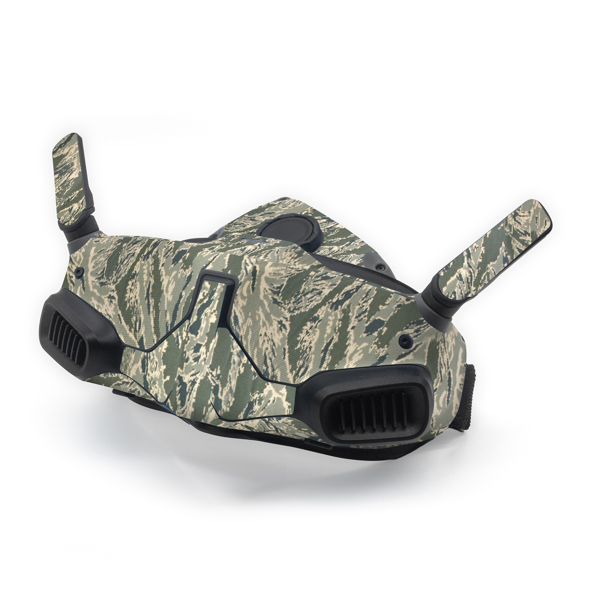 DJI Goggles Integra Skin design of Pattern, Grass, Plant, with gray, green colors