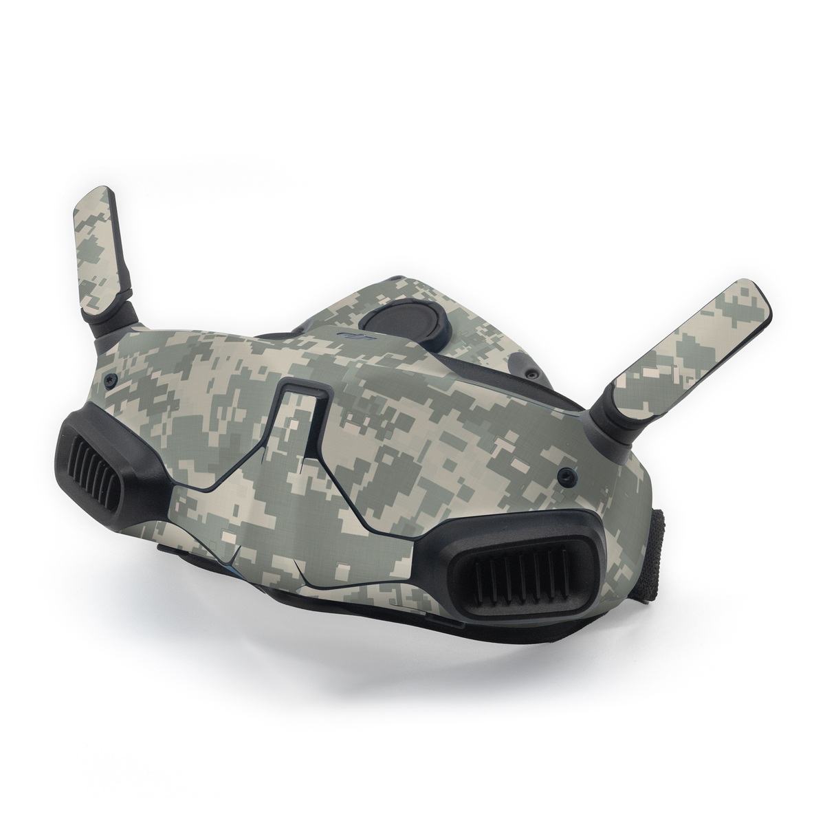 DJI Goggles Integra Skin design of Military camouflage, Green, Pattern, Uniform, Camouflage, Design, Wallpaper, with gray, green colors
