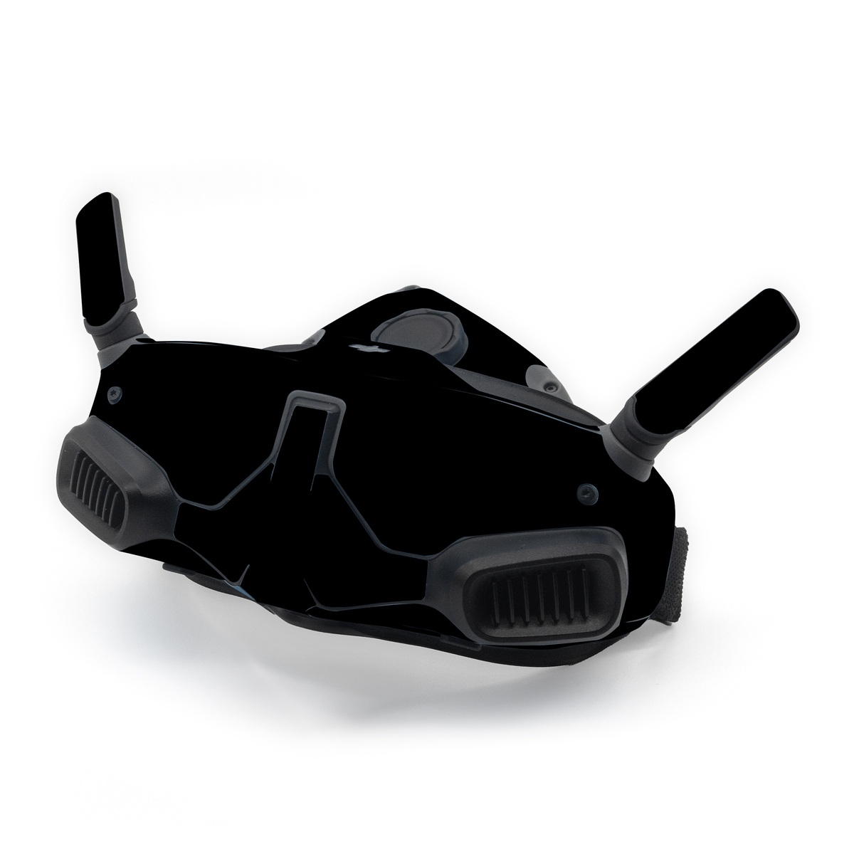 DJI Goggles Integra Skin design of Black, Darkness, White, Sky, Light, Red, Text, Brown, Font, Atmosphere, with black colors