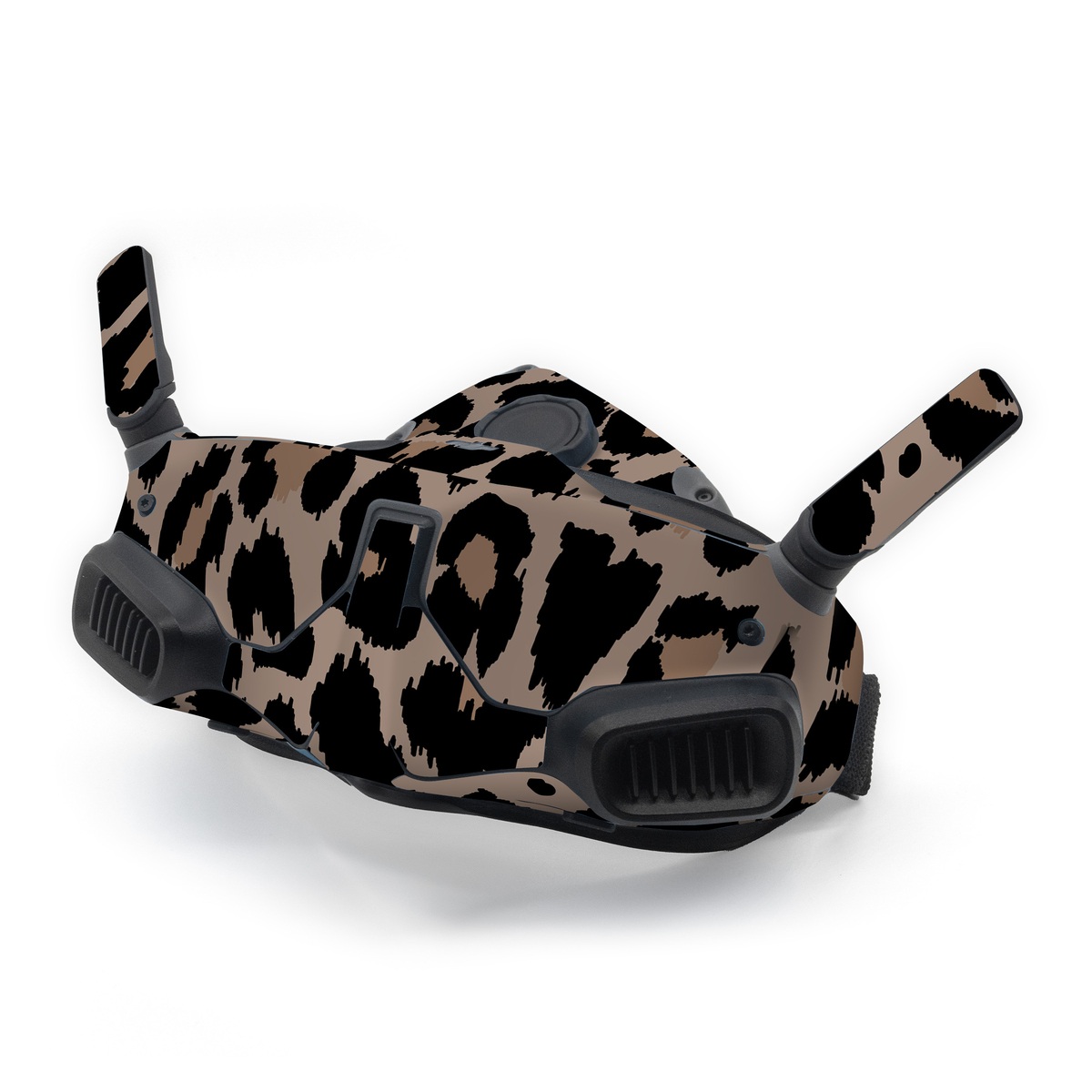 DJI Goggles Integra Skin design of Pattern, Brown, Fur, Design, Textile, Monochrome, Fawn, with black, gray, red, green colors