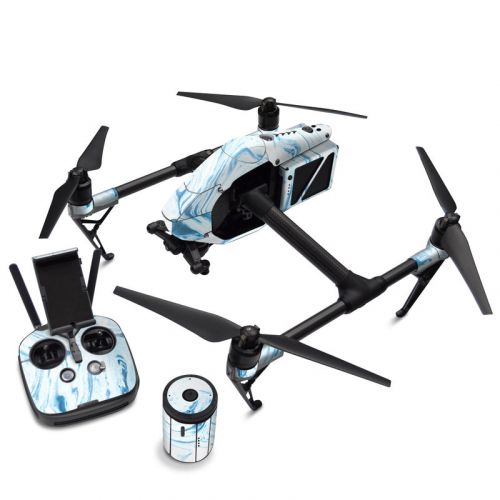 Azul Marble DJI Inspire 2 Skin