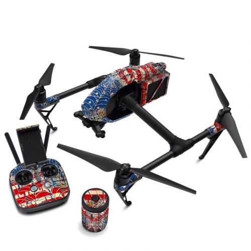 Cobweb Flag DJI Inspire 2 Skin