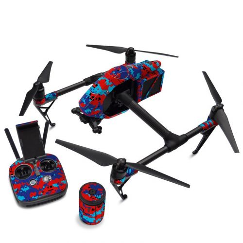 Digital Patriot Camo DJI Inspire 2 Skin