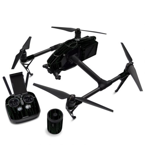 Matrix Style Code DJI Inspire 2 Skin