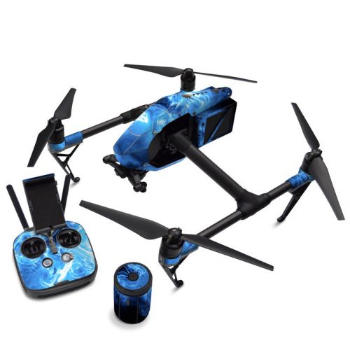 Blue Quantum Waves DJI Inspire 2 Skin