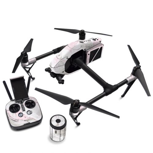 Rosa Marble DJI Inspire 2 Skin