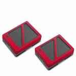 Solid State Red DJI Inspire 2 Battery Skin