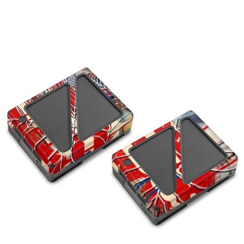 Cobweb Flag DJI Inspire 2 Battery Skin