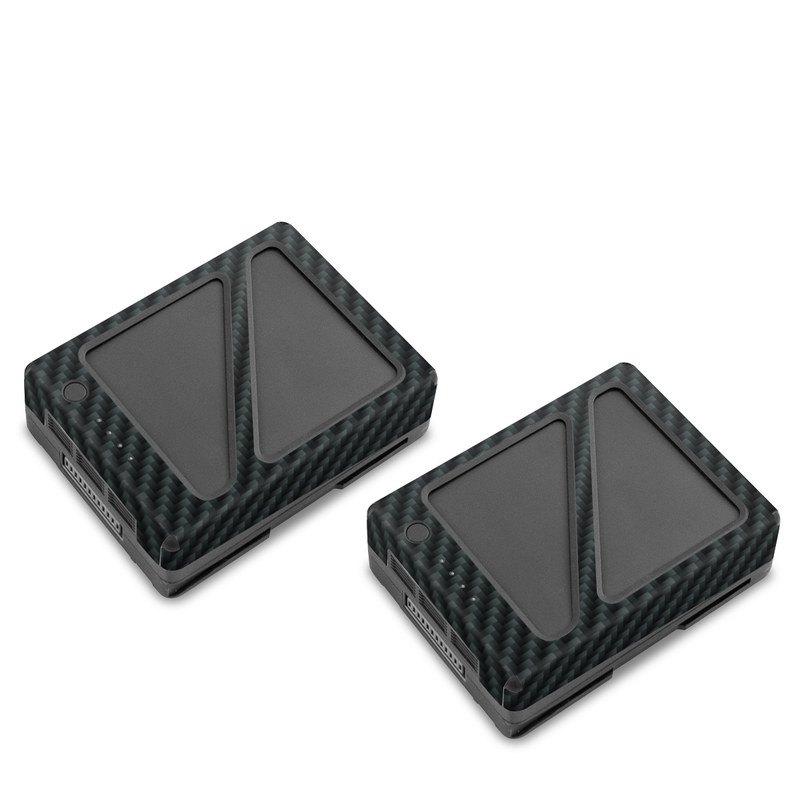 DJI Inspire 2 Battery Skin design of Green, Black, Blue, Pattern, Turquoise, Carbon, Textile, Metal, Mesh, Woven fabric, with black colors