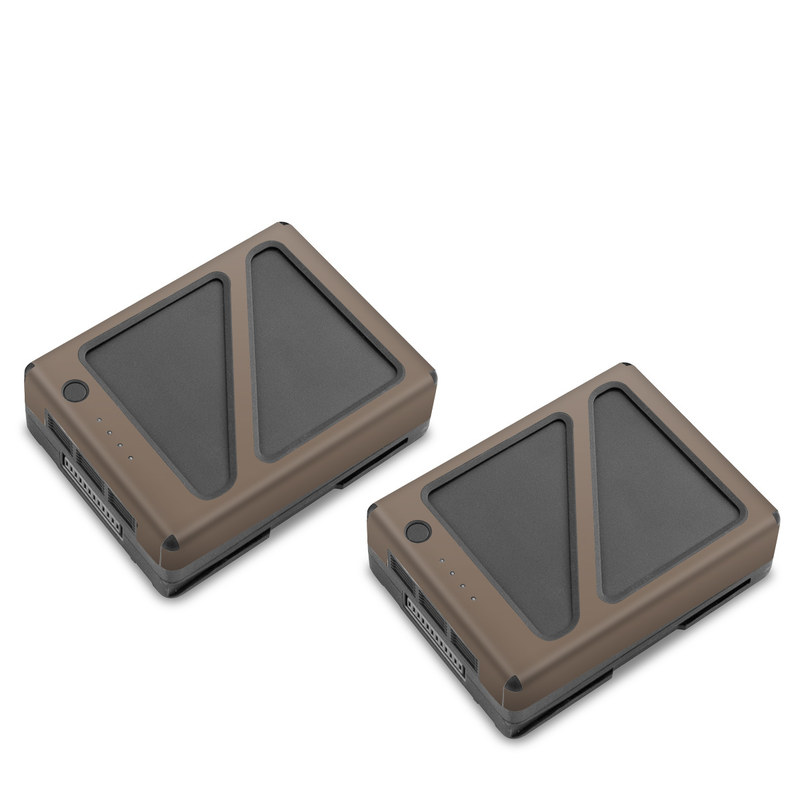 DJI Inspire 2 Battery Skin design of Brown, Text, Beige, Material property, Font, with brown colors