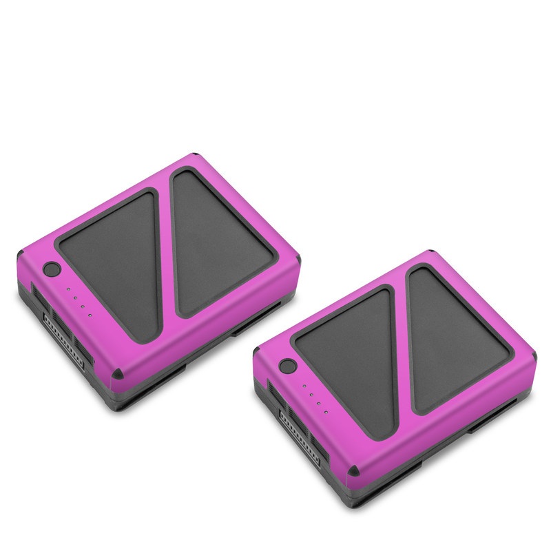 DJI Inspire 2 Battery Skin design of Violet, Pink, Purple, Red, Lilac, Magenta, Blue, Lavender, Text, Sky, with pink colors