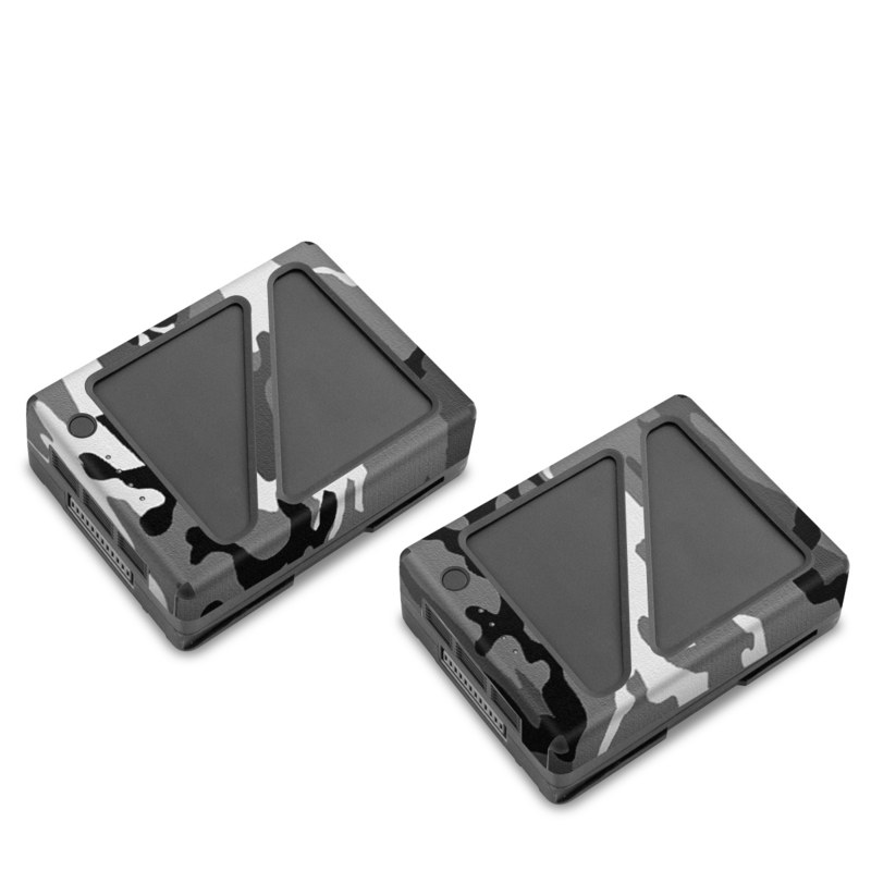 DJI Inspire 2 Battery Skin design of Military camouflage, Pattern, Clothing, Camouflage, Uniform, Design, Textile, with black, gray colors