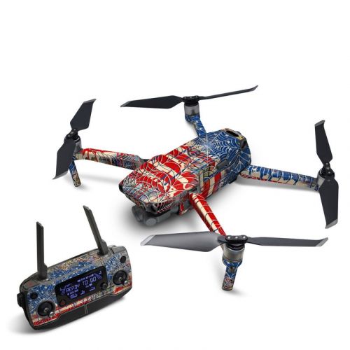Cobweb Flag DJI Mavic 2 Skin