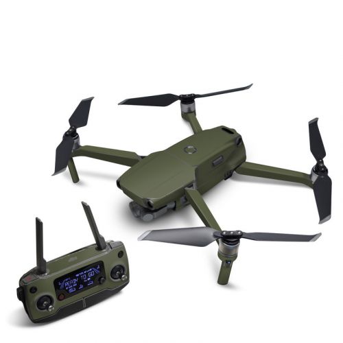 Solid State Olive Drab DJI Mavic 2 Skin