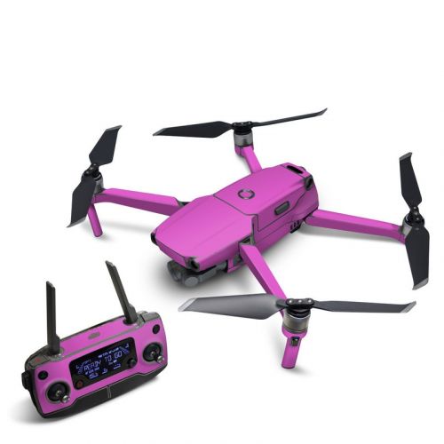 Solid State Vibrant Pink DJI Mavic 2 Skin