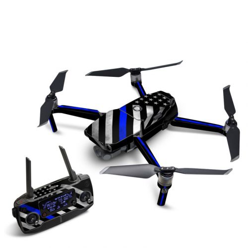 Thin Blue Line Hero DJI Mavic 2 Skin