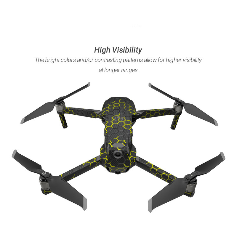 EXO Neptune Decal Kit for DJI Mavic 2/Zoom Drone Includes 1 x Drone/Battery Skin Controller Skin 